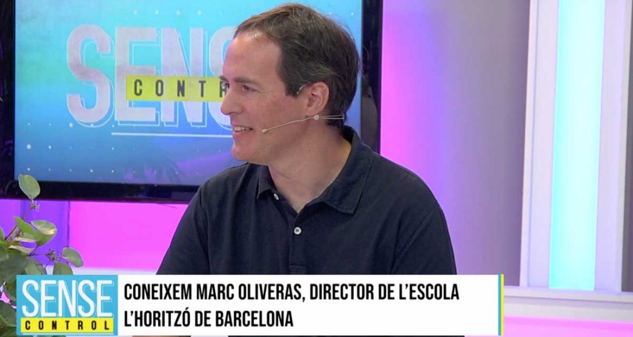 Entrevista a Marc Oliveras, director de l'Escola L'Horitzó, a Teve.Cat