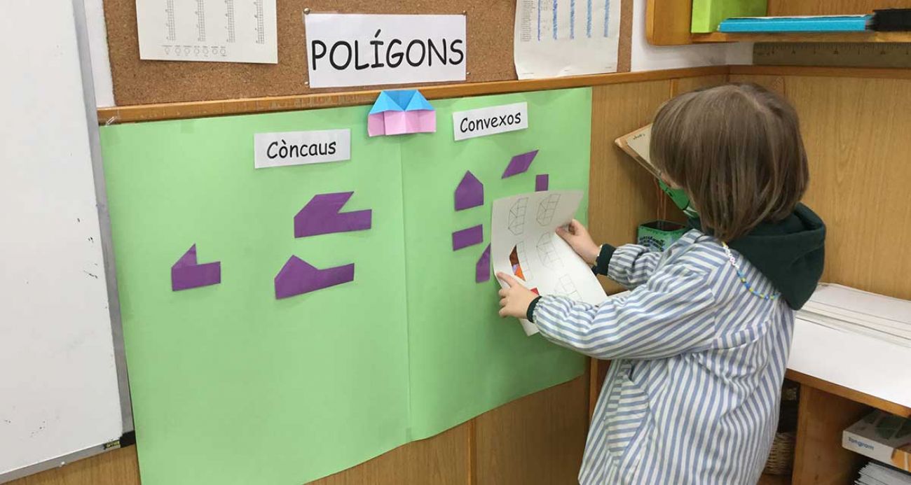 Els polígons o el poder didàctic de l’origami