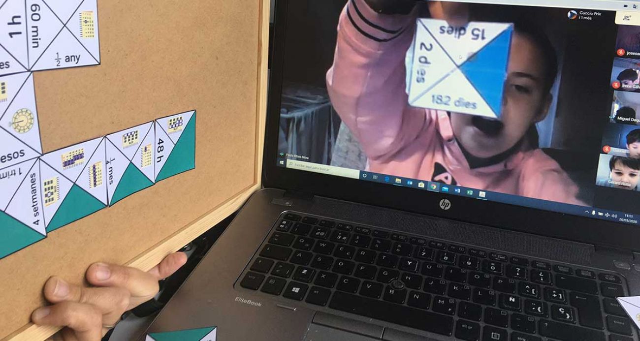 un trencaclosques tot relacionant diferents magnituds de temps