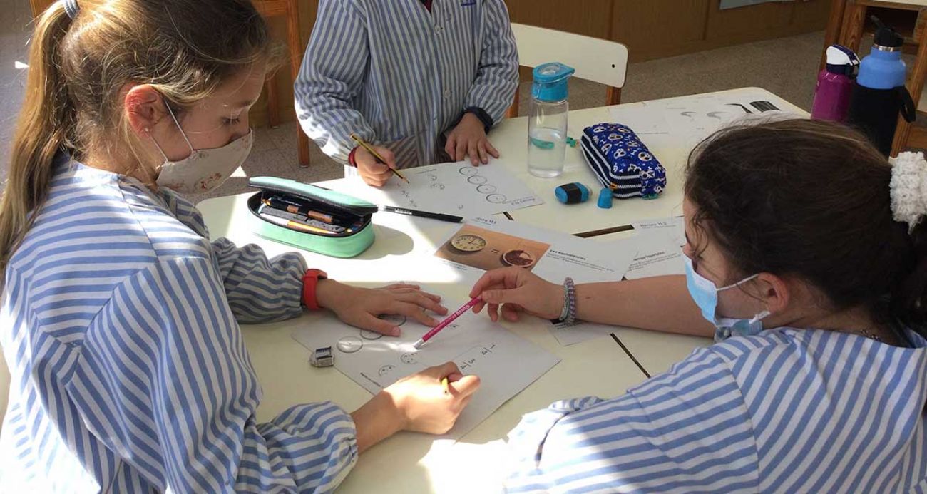 Resolem reptes matemàtics en equip