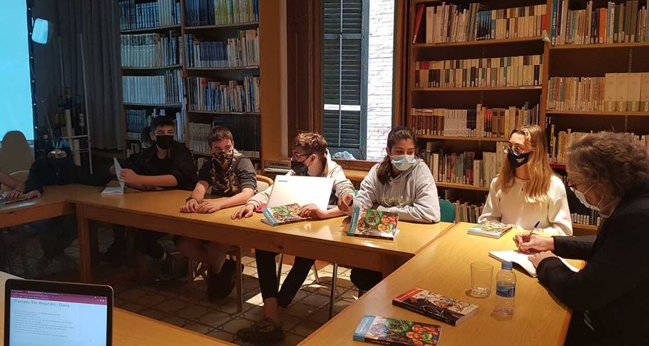 <time datetime="2021-06-02T07:13:07+00:00">2 de junio de 2021</time> | <a href="https://www.escola-horitzo.cat/author/kike/">Super User</a> | <a href="https://www.escola-horitzo.cat/category/el-dia-a-dia/" rel="tag">El dia a dia</a> | <a href="https://www.escola-horitzo.cat/2021/06/02/visita-de-xavier-llopart/#respond">No hay comentarios<span class="screen-reader-text"> en Visita de Xavier Llopart</span></a>