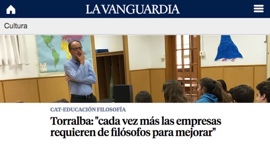 <time datetime="2018-04-19T18:54:05+00:00">19 de abril de 2018</time> | <a href="https://www.escola-horitzo.cat/author/kike/">Super User</a> | <a href="https://www.escola-horitzo.cat/category/sala-de-premsa/" rel="tag">Sala de premsa</a> | <a href="https://www.escola-horitzo.cat/2018/04/19/el-sr-francesc-torralba-ha-vingut-a-fer-una-xerrada-2/#respond">No hay comentarios<span class="screen-reader-text"> en El Sr. Francesc Torralba ha vingut a fer una Xerrada</span></a>