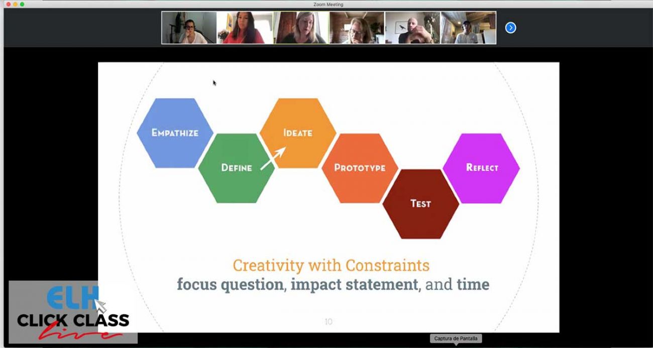 Mestres de l'Escola participan en un curs online de PBL (Project Based Learning)