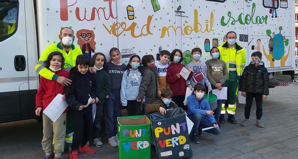 Entrevistem al responsable del Punt Verd Mòbil